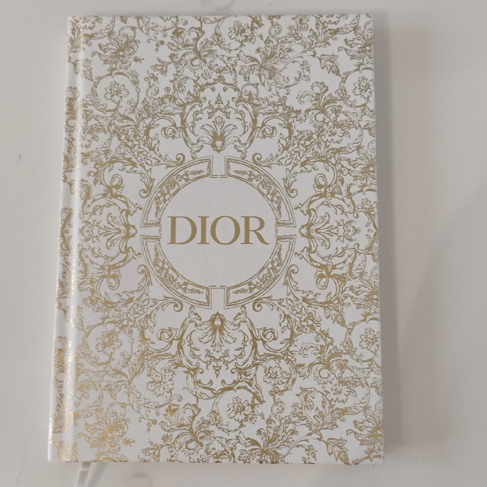 NEW Dior Journal - Gold/White, Unlined - Picture 2 of 6